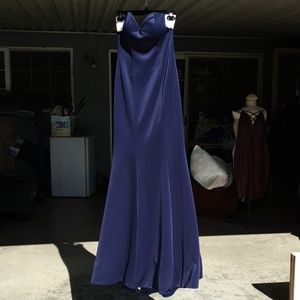 Navy blue Prom Dress